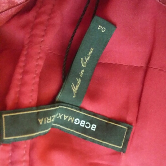 BCBGMAXAZRIA one shoulder dress NWT - Picture 6 of 6